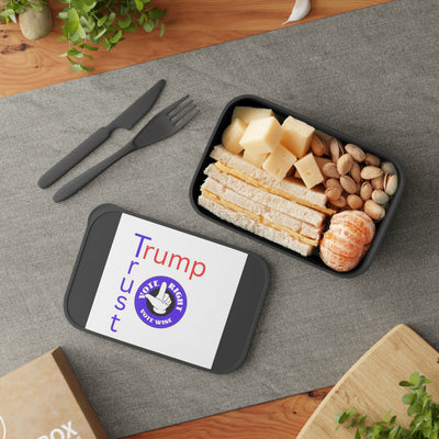 Trust Trump Bento Box with Band and Utensils