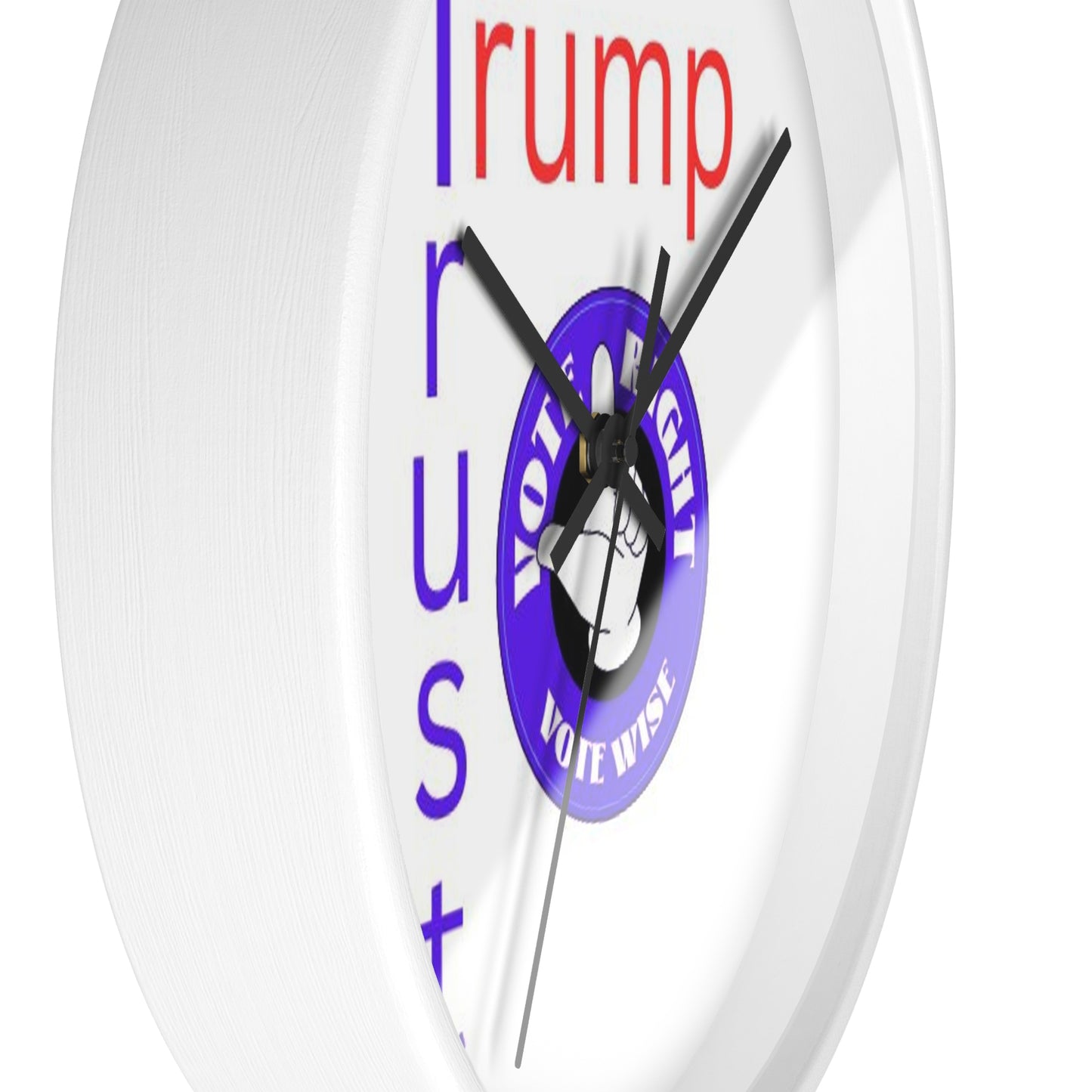 Trust Trump Wall Clock