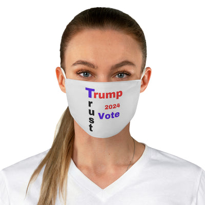 Trust Trump 2024 Fabric Face Mask