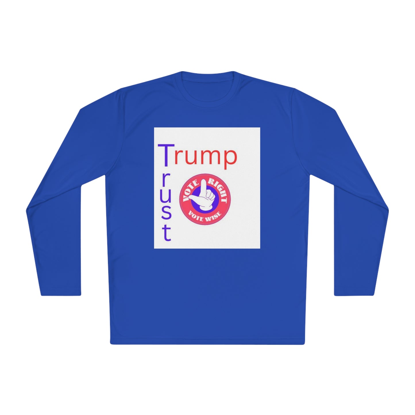 Trust Trump Unisex Lightweight Long Sleeve Tee