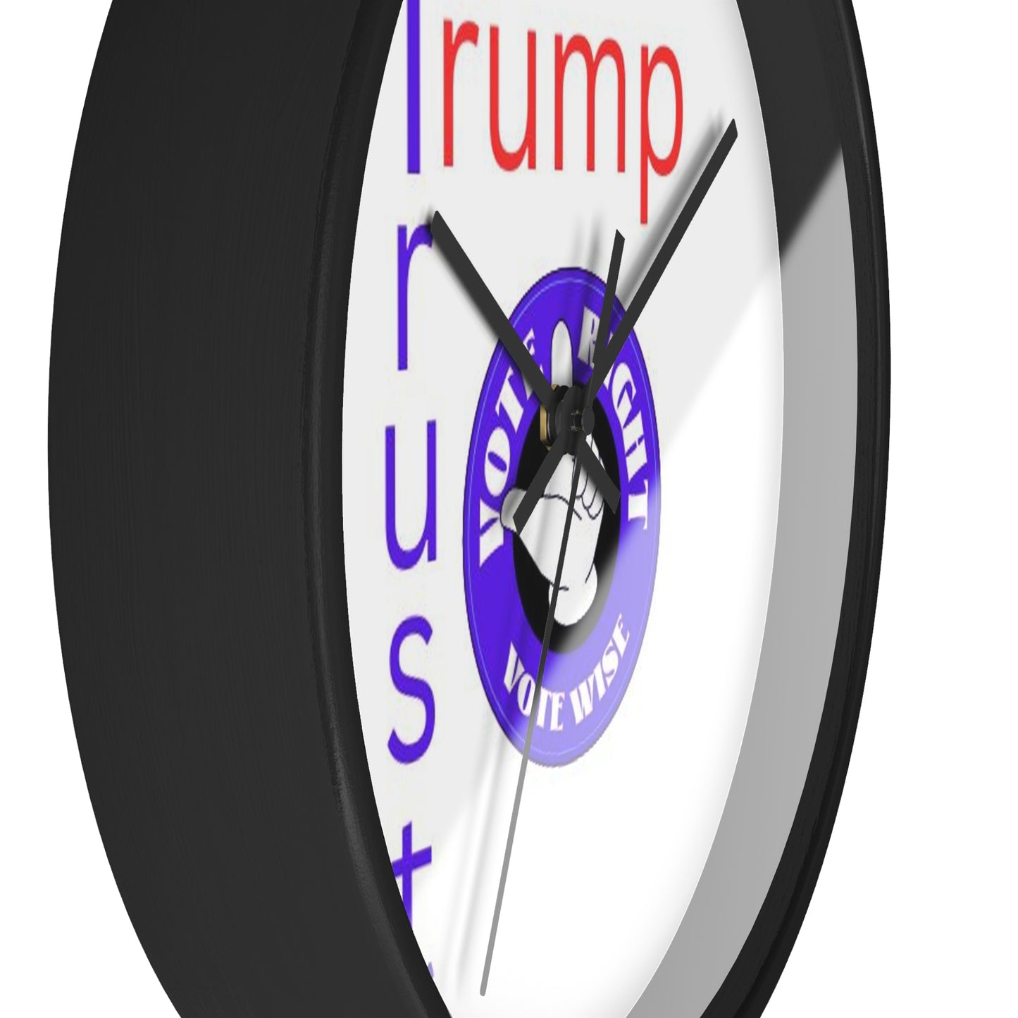 Trust Trump Wall Clock