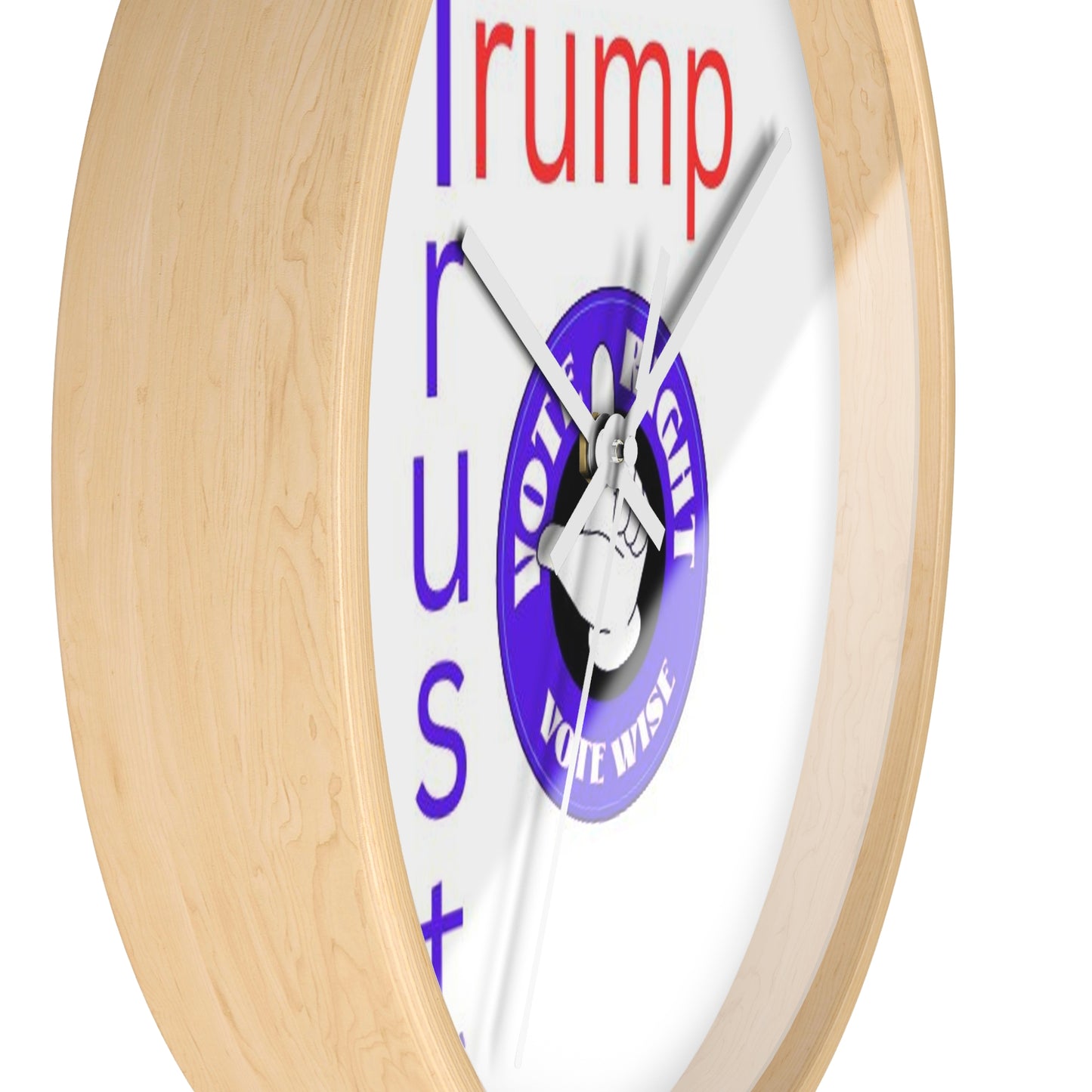 Trust Trump Wall Clock