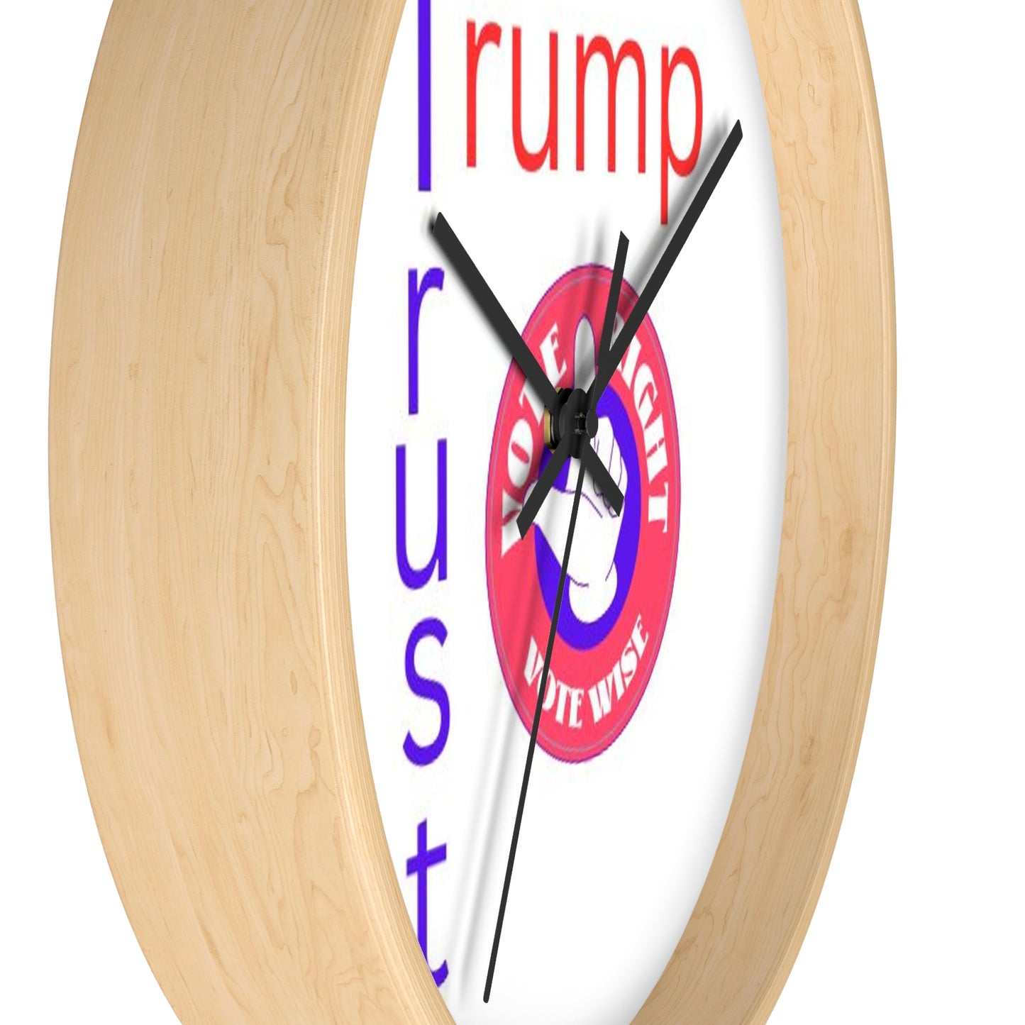 Trust Trump  Wall Clock