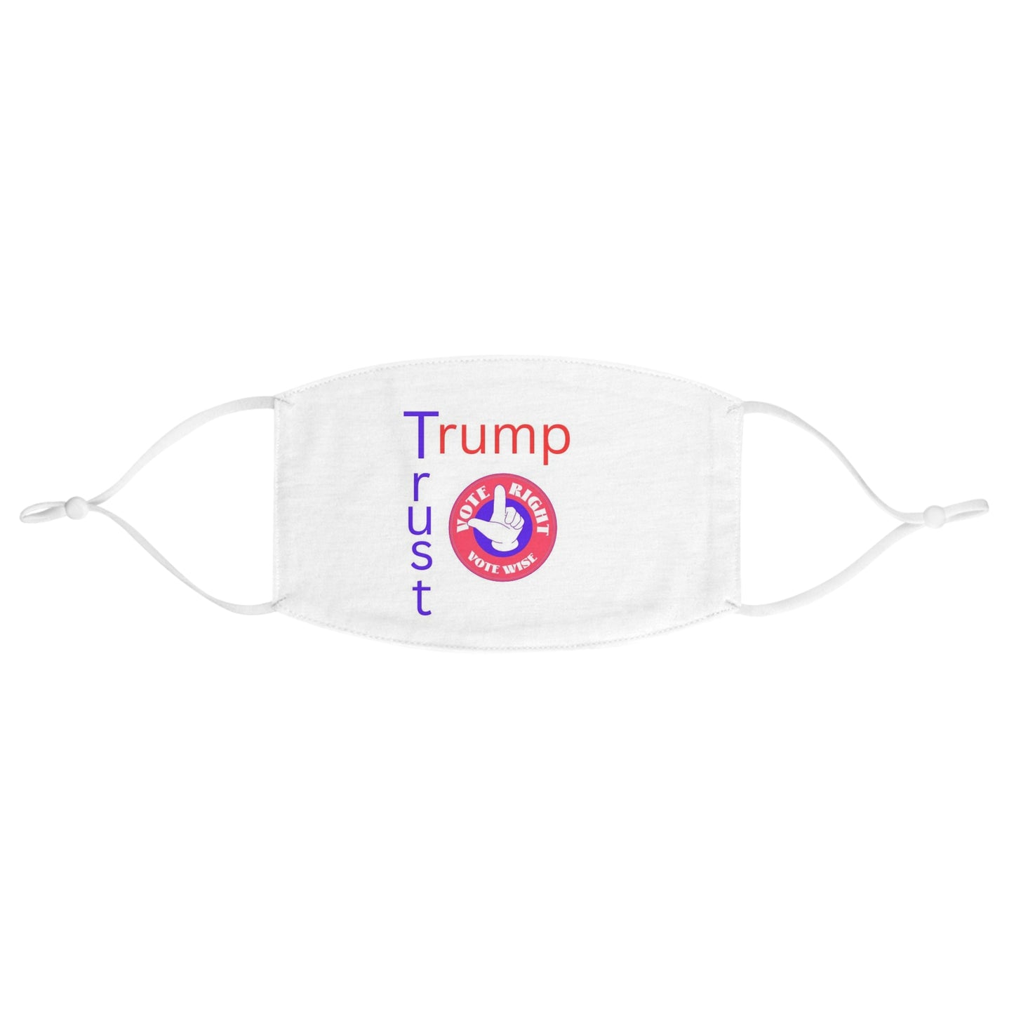 Trust Trump 2024 Fabric Face Mask