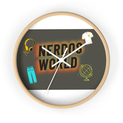 Wall Clock Nerdos World