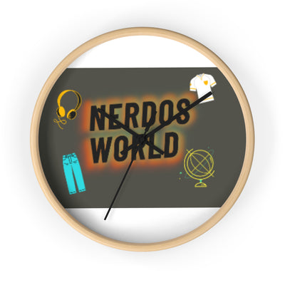 Wall Clock Nerdos World