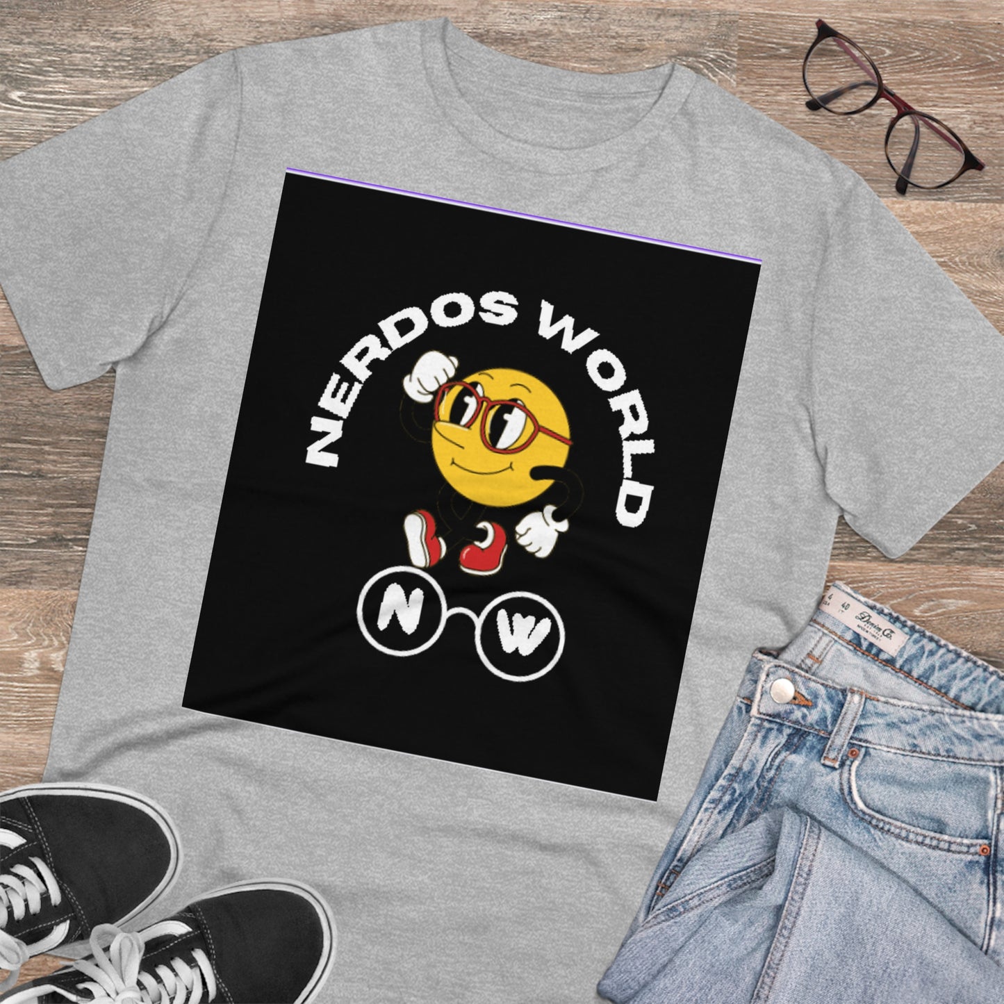 Nerdos World Organic Creator T-shirt - Unisex