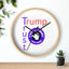 Trust Trump Wall Clock