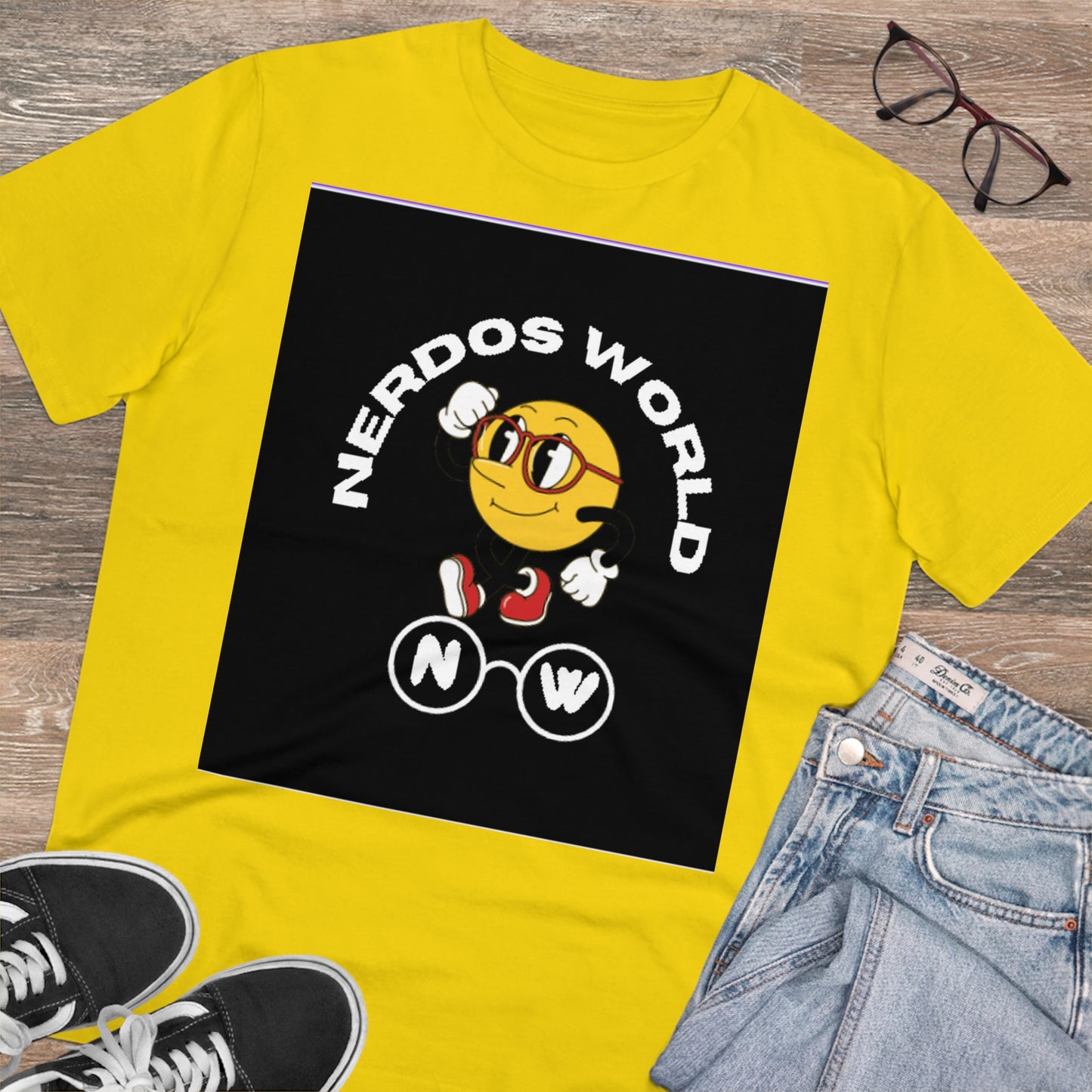 Nerdos World Organic Creator T-shirt - Unisex