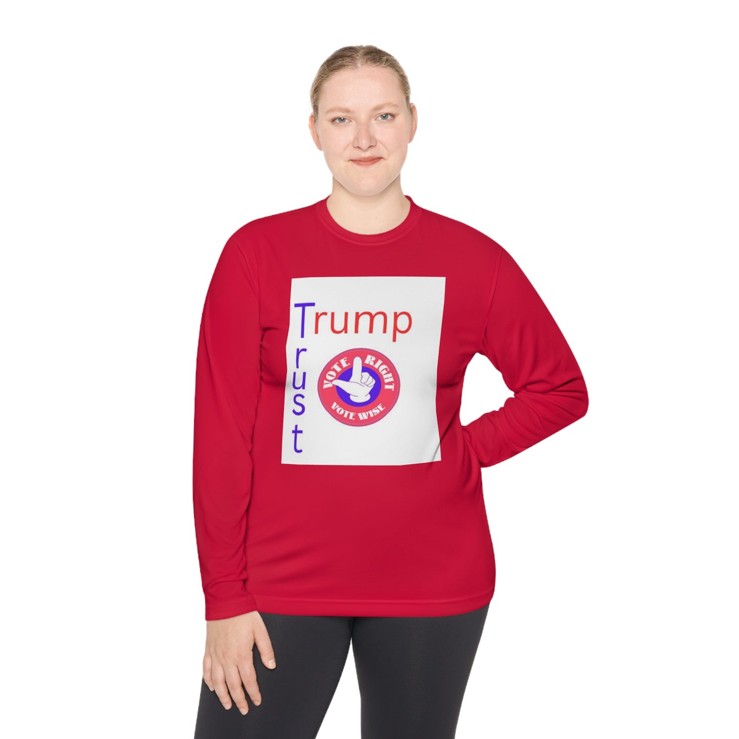 Trust Trump Unisex Lightweight Long Sleeve Tee