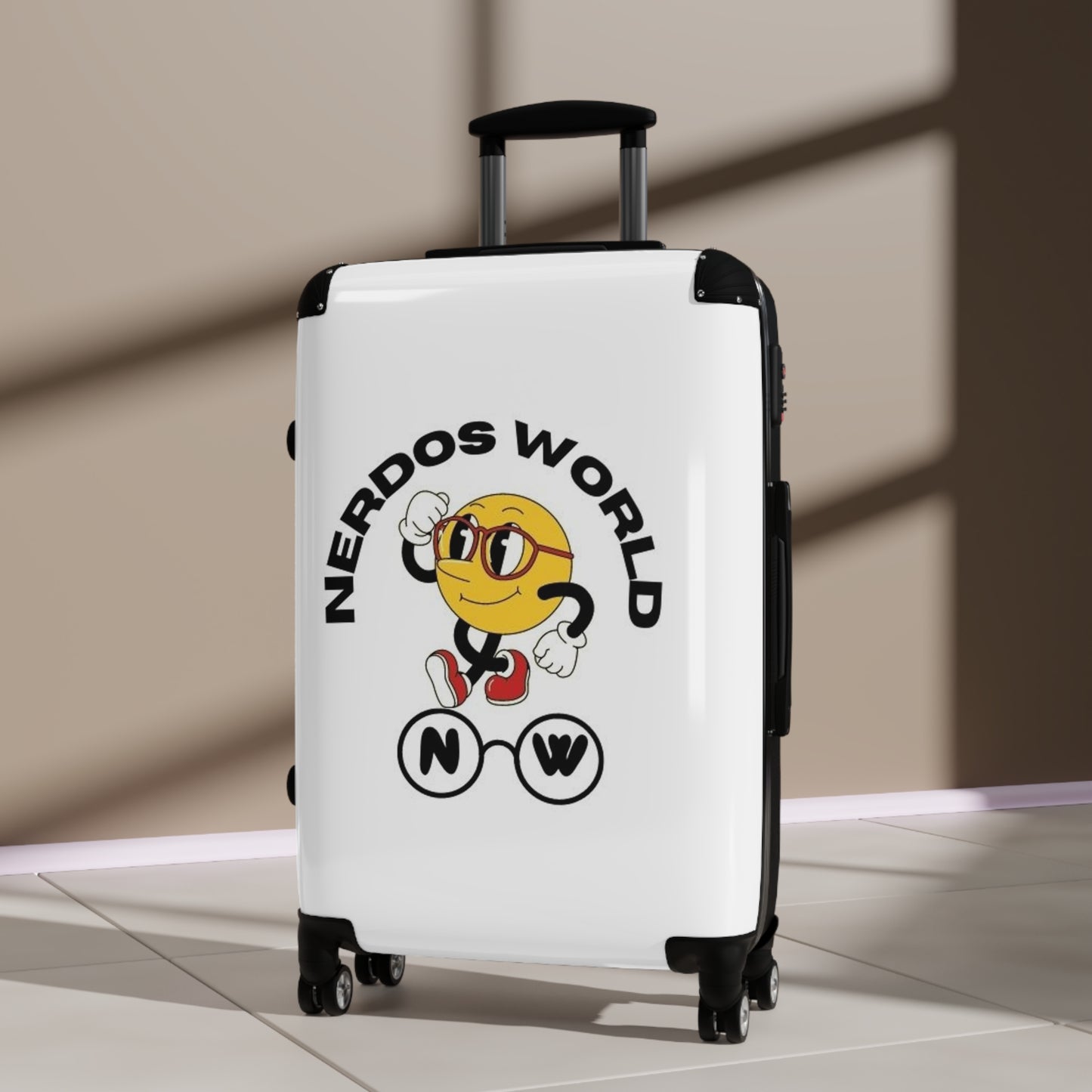 Nerdos World Suitcase