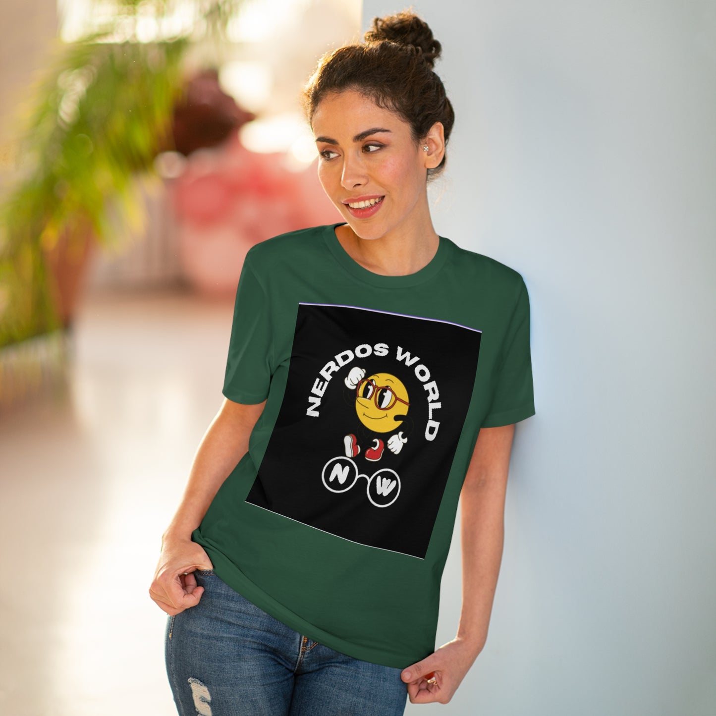 Nerdos World Organic Creator T-shirt - Unisex