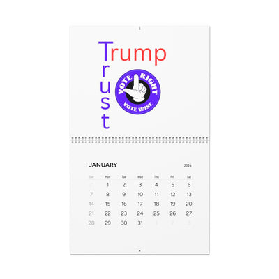 Trust Trump 2024 Wall Calendars (2024)