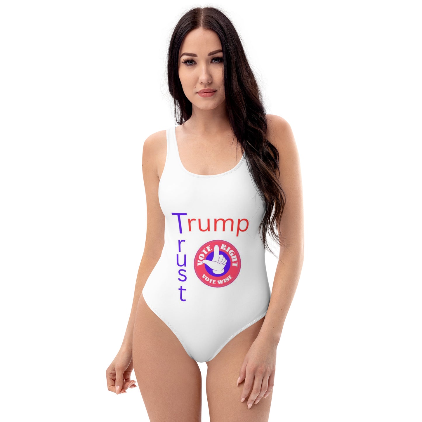 Trust Trump One-Piece Swimsuit