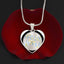 Personalized / Engraved Heart Necklace Silver / Gold