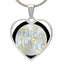 Personalized / Engraved Heart Necklace Silver / Gold