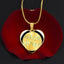 Personalized / Engraved Heart Necklace Silver / Gold