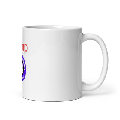 Trust Trump White glossy mug