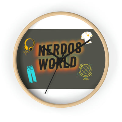 Wall Clock Nerdos World
