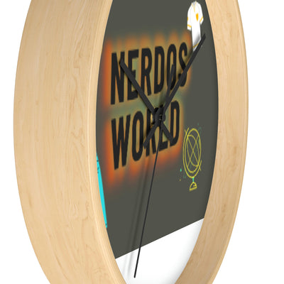 Wall Clock Nerdos World